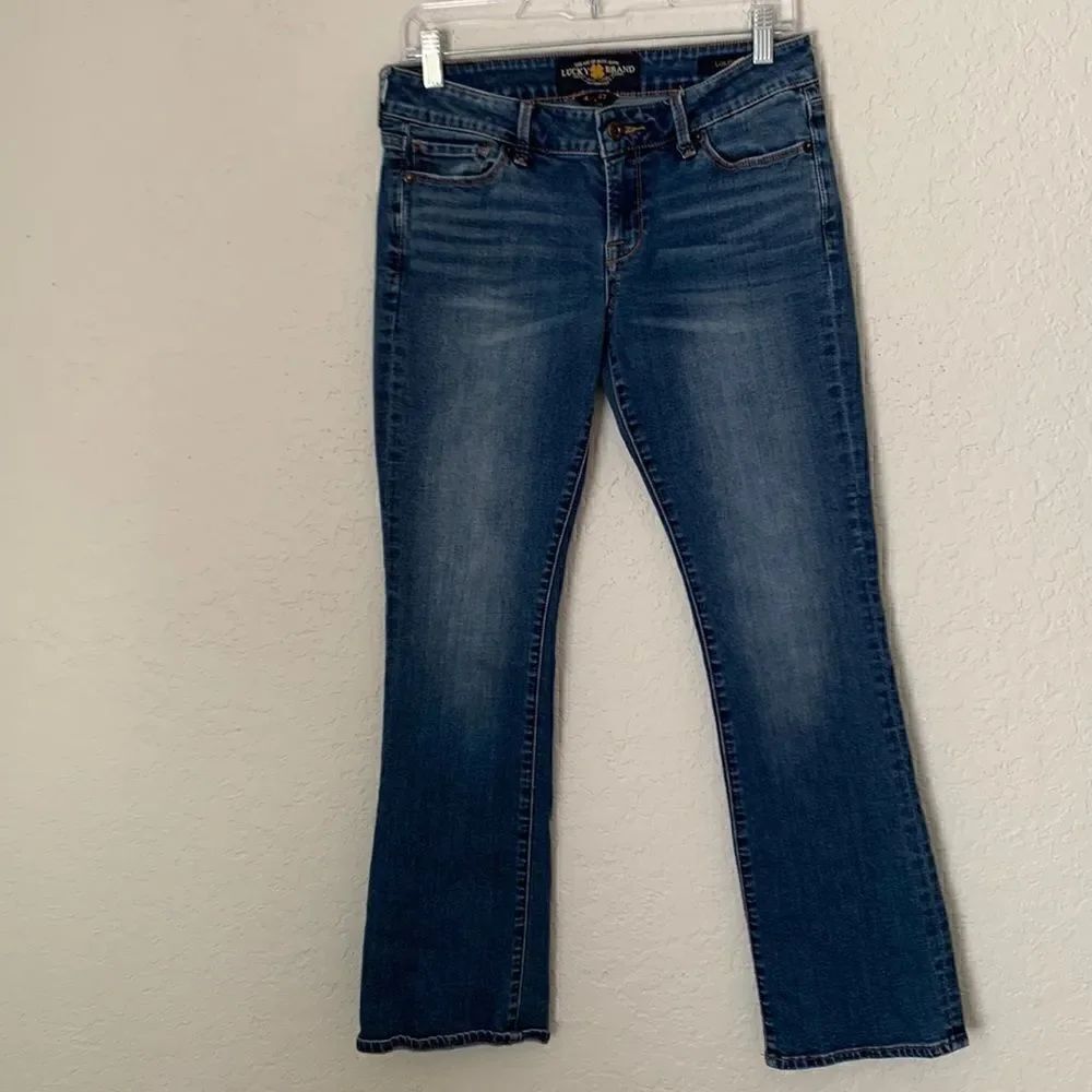 Lucky Brand The Art Blue Lolita Bootcut Jeans Size 4 / A27